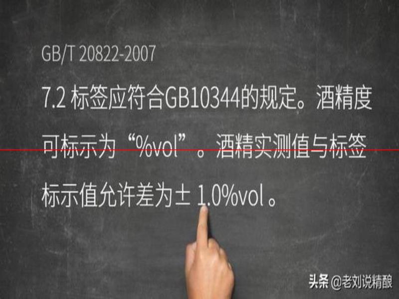 12.0°P按照GB/T4927標(biāo)示“酒精度≥4.1%vol”，居然被判不合格？